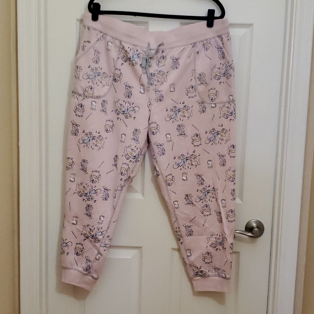 Mice from Cinderella crop sweat pants